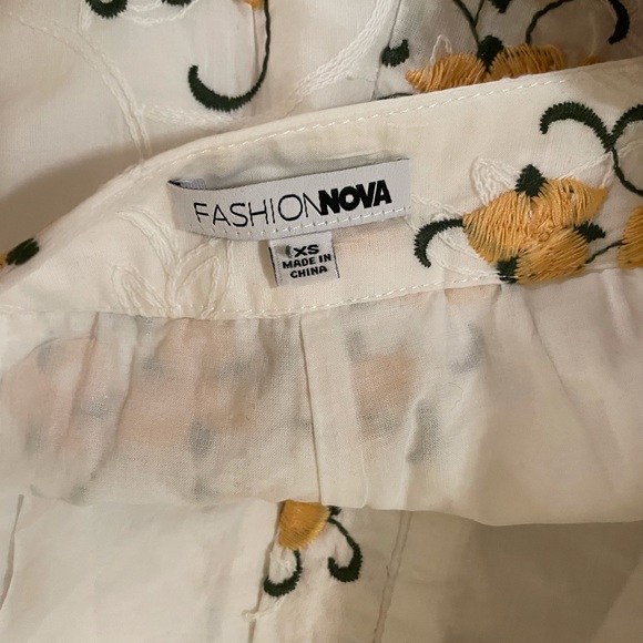 NWT Floral two piece set - Picture 3 of 8